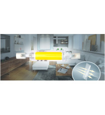 Lampadine LED R7S 4.5W 78mm 450 lumen 3000K luce calda gialla D16xH78mm Equivalenza incandescente: 39W Aigostar Lampadine LED R7S 4.5W 78mm 450 lumen 3000K luce calda gialla D16xH78mm Equivalenza incandescente: 39W Aigostar
