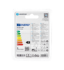 Lampadina Led G45 4.9W attacco E14 420 LUMEN - 6500K Luce fredda bianca D45xH80mm Equivalenza incandescente 37W Aigostar Lampadina Led G45 4.9W attacco E14 420 LUMEN - 6500K Luce fredda bianca D45xH80mm Equivalenza incandescente 37W Aigostar