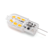 Lampadine Led G4 1.3W 130 lumen 3000K luce calda gialla L37.5W12H9mm angolo 360 gradi Equivalenza incandescente 13W Aigostar Lampadine Led G4 1.3W 130 lumen 3000K luce calda gialla L37.5W12H9mm angolo 360 gradi Equivalenza incandescente 13W Aigostar