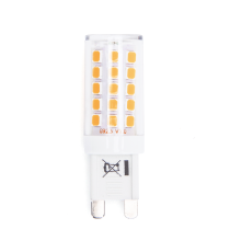 Lampadina Led G9 3.4W 380 lumen 3000K luce calda gialla W16.5H50mm angolo 360 gradi Equivalenza incandescente 35W Aigostar Lampadina Led G9 3.4W 380 lumen 3000K luce calda gialla W16.5H50mm angolo 360 gradi Equivalenza incandescente 35W Aigostar