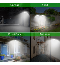 Faro Led slim IP65 10W con sensore movimento 900 lumen 6500K luce fredda angolo 120 gradi L130W151H56mm Classe A+ Aigostar Faro Led slim IP65 10W con sensore movimento 900 lumen 6500K luce fredda angolo 120 gradi L130W151H56mm Classe A+ Aigostar