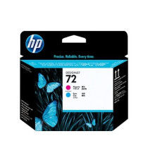 Testina di stampa HP 72 C9383A ciano e magenta originale per HP Designjet T1100,T1200,T1300,T2300 72 Hp Printhead