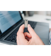 Pendrive 64GB USB MyMedia My Alu 3.2 69277 pendrive in metallo da 64 gb Connessione SuperFast USB 3.2 Gen 1