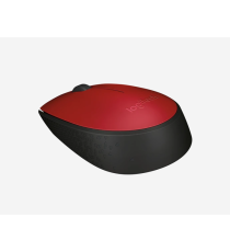 Mouse Logitech WL M171 wireless 2,4 GHz rosso/nero 910-004641 - uso ambidestro - 2 tasti + rotella - 1000dpi 3,5x6,1x9,7cm Mouse Logitech WL M171 wireless 2,4 GHz rosso/nero 910-004641 - uso ambidestro - 2 tasti + rotella - 1000dpi 3,5x6,1x9,7cm