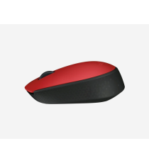 Mouse Logitech WL M171 wireless 2,4 GHz rosso/nero 910-004641 - uso ambidestro - 2 tasti + rotella - 1000dpi 3,5x6,1x9,7cm Mouse Logitech WL M171 wireless 2,4 GHz rosso/nero 910-004641 - uso ambidestro - 2 tasti + rotella - 1000dpi 3,5x6,1x9,7cm
