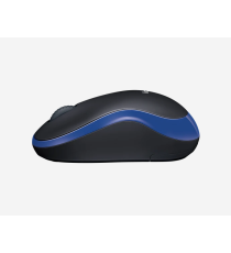Mouse Logitech WL M185 wireless 2,4 GHz nero/blu 910-002239 - uso ambidestro - 2 tasti + rotella - 1000dpi 3,9x6x9,9cm Mouse Logitech WL M185 wireless 2,4 GHz nero/blu 910-002239 - uso ambidestro - 2 tasti + rotella - 1000dpi 3,9x6x9,9cm