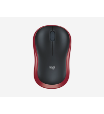 Mouse Logitech WL M185 wireless 2,4 GHz nero/rosso 910-002240 - uso ambidestro - 2 tasti + rotella - 1000dpi 3,9x6x9,9cm Mouse Logitech WL M185 wireless 2,4 GHz nero/rosso 910-002240 - uso ambidestro - 2 tasti + rotella - 1000dpi 3,9x6x9,9cm