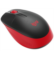 Mouse Logitech WL M190 full-size wireless 2,4 GHz nero/rosso 910-005908 ambidestro 2 tasti + rotella - 1000dpi 4x6,6x11,5cm Mouse Logitech WL M190 full-size wireless 2,4 GHz nero/rosso 910-005908 ambidestro 2 tasti + rotella - 1000dpi 4x6,6x11,5cm