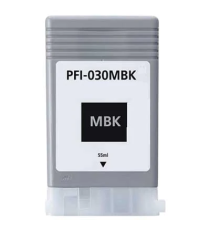 Cartuccia PFI-030MBK nero opaco pigmentato 3488C001 compatibile per Canon IMAGEPROGRAF TA-20,TA-30 PFI030 capacità 55ml