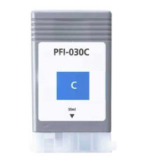 Cartuccia PFI-030C ciano pigmentato 3490C001 compatibile per Canon IMAGEPROGRAF TA-20,TA-30 PFI030 capacità 55ml
