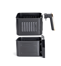Friggitrice ad aria da 8 litri - 1700W - Touch screen LED - Doppia manopola - programma preriscaldamento unico - AIGOSTAR Friggitrice ad aria da 8 litri - 1700W - Touch screen LED - Doppia manopola - programma preriscaldamento unico - AIGOSTAR