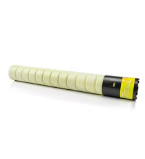 Toner TN321Y TN221Y TN220Y giallo A33K250,A33K280,A8K3250 compatibile per Minolta Bizhub C221,C224,C227,C284,C364, 25.000 pagine