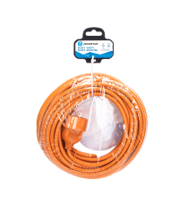 Prolunga elettrica 15 metri arancione -max 3680w- spina 16A 250V -presa P40 Schuko- fili in rame resistente di altissima qualità Prolunga elettrica 15 metri arancione -max 3680w- spina 16A 250V -presa P40 Schuko- fili in rame resistente di altissima qualità