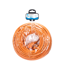 Prolunga elettrica 30 metri arancione -max 3680w- spina 16A 250V -presa P40 Schuko- fili in rame resistente di altissima qualità Prolunga elettrica 30 metri arancione -max 3680w- spina 16A 250V -presa P40 Schuko- fili in rame resistente di altissima qualità