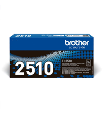 Brother TN-2510 nero toner originale per Brother MFC-L2800,L2835,L2860,DCP-L2660,HL-L2445 TN2510 capacità 1.200 pagine