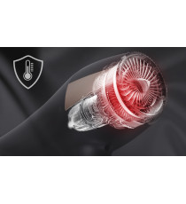 Asciugacapelli agli ioni nero e rosa 2000-2400W - phon 2 velocità e 3 regolazioni di calore L249xW99xH286mm certificato Aigostar Asciugacapelli agli ioni nero e rosa 2000-2400W - phon 2 velocità e 3 regolazioni di calore L249xW99xH286mm certificato Aigostar