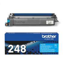Brother TN-248C ciano toner originale per Brother DCP-L3520CDWE,HL-L3220CW,HL-L8230CDW TN248C capacità 1.000 pagine