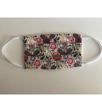 MASCHERINA PER BAMBINI - FIORI BLU - MOD.3 IN 100% COTONE OEKO-TEX ANALLERGICO LAVABILE A 60 GRADI - MADE IN ITALY MASCHERINA PER BAMBINI - FIORI BLU - MOD.3 IN 100% COTONE OEKO-TEX ANALLERGICO LAVABILE A 60 GRADI - MADE IN ITALY