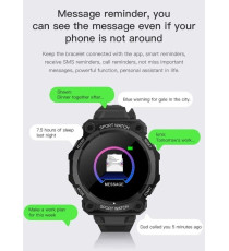 Orologio Smartwatch FD68 nero generico black bracciale attività - fitness - cardiofrequenzimetro Bluetooth multifunzione Orologio Smartwatch FD68 nero generico black bracciale attività - fitness - cardiofrequenzimetro Bluetooth multifunzione