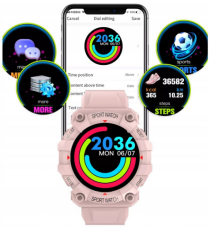 Orologio Smartwatch FD68 rosa generico pink bracciale attività - fitness - cardiofrequenzimetro Bluetooth multifunzione Orologio Smartwatch FD68 rosa generico pink bracciale attività - fitness - cardiofrequenzimetro Bluetooth multifunzione