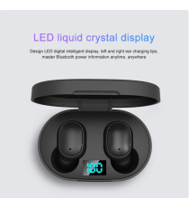 Coppia auricolari E6S pink generico rosa con display led Earphone Bluetooth V5.2 WI-FI cuffie TWS alta qualità iOS ANDROID Coppia auricolari E6S pink generico rosa con display led Earphone Bluetooth V5.2 WI-FI cuffie TWS alta qualità iOS ANDROID