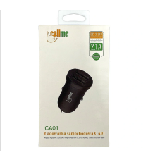 Caricatore da auto CA01 2 porte usb 2.1A da 12W nero universale accendisigari car charger Input: DC 12-24V Output: DC 5.0V/2.1A Caricatore da auto CA01 2 porte usb 2.1A da 12W nero universale accendisigari car charger Input: DC 12-24V Output: DC 5.0V/2.1A