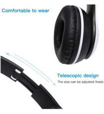 Cuffie Wireless P47 Black - Bluetooth headphones 5.0+Edr - con cancellazione del rumore - ingresso memory - pieghevoli! Cuffie Wireless P47 Black - Bluetooth headphones 5.0+Edr - con cancellazione del rumore - ingresso memory - pieghevoli!