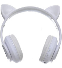 Cuffie Wireless B39M gatto white - Bluetooth headphones 5.0 - luci led rgb - ingresso memory - pieghevoli e richiudibili! Cuffie Wireless B39M gatto white - Bluetooth headphones 5.0 - luci led rgb - ingresso memory - pieghevoli e richiudibili!