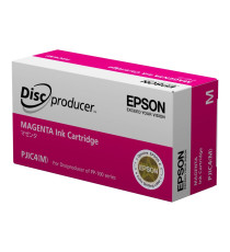 Epson PJIC7M magenta PJIC4 C13S020450 C13S020691 cartuccia originale per Epson Discproducer PP 100,PP 50 capacità  31.3ml