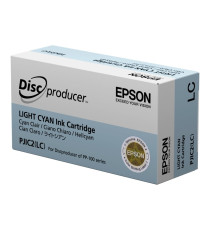 Epson PJIC7LC light ciano PJIC2 C13S020448 C13S020689 cartuccia originale per Epson Discproducer PP 100,PP 50 capacità  31.3ml