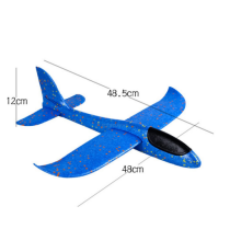 Aereo rosso in schiuma EPP 48cm - molto resistente e flessibile - design aerodinamico - facile da montare e smontare Aereo rosso in schiuma EPP 48cm - molto resistente e flessibile - design aerodinamico - facile da montare e smontare