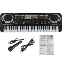 Pianola elettronica digitale PI4 - pianoforte con 61 tasti e microfono - Suono reale e tocco di un vero pianoforte 54x17x4,3cm Pianola elettronica digitale PI4 - pianoforte con 61 tasti e microfono - Suono reale e tocco di un vero pianoforte 54x17x4,3cm