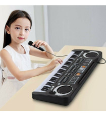 Pianola elettronica digitale PI4 - pianoforte con 61 tasti e microfono - Suono reale e tocco di un vero pianoforte 54x17x4,3cm Pianola elettronica digitale PI4 - pianoforte con 61 tasti e microfono - Suono reale e tocco di un vero pianoforte 54x17x4,3cm