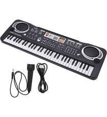 Pianola elettronica digitale PI4 - pianoforte con 61 tasti e microfono - Suono reale e tocco di un vero pianoforte 54x17x4,3cm Pianola elettronica digitale PI4 - pianoforte con 61 tasti e microfono - Suono reale e tocco di un vero pianoforte 54x17x4,3cm