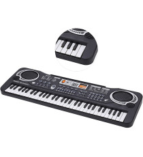 Pianola elettronica digitale PI4 - pianoforte con 61 tasti e microfono - Suono reale e tocco di un vero pianoforte 54x17x4,3cm Pianola elettronica digitale PI4 - pianoforte con 61 tasti e microfono - Suono reale e tocco di un vero pianoforte 54x17x4,3cm