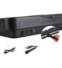 Pianola elettronica digitale PI4 - pianoforte con 61 tasti e microfono - Suono reale e tocco di un vero pianoforte 54x17x4,3cm Pianola elettronica digitale PI4 - pianoforte con 61 tasti e microfono - Suono reale e tocco di un vero pianoforte 54x17x4,3cm
