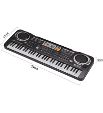 Pianola elettronica digitale PI4 - pianoforte con 61 tasti e microfono - Suono reale e tocco di un vero pianoforte 54x17x4,3cm Pianola elettronica digitale PI4 - pianoforte con 61 tasti e microfono - Suono reale e tocco di un vero pianoforte 54x17x4,3cm