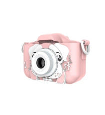Fotocamera digitale dog X5 pink per bambini - Risoluzione video 1920x1080 foto: 3264x2448 - 20MP schermo 2" doppia lente Fotocamera digitale dog X5 pink per bambini - Risoluzione video 1920x1080 foto: 3264x2448 - 20MP schermo 2" doppia lente