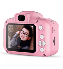 Fotocamera digitale pink X2 per bambini  - Risoluzione video 1920x1080 foto: 3264x2448 -  schermo 2" - ideale per foto e video Fotocamera digitale pink X2 per bambini  - Risoluzione video 1920x1080 foto: 3264x2448 -  schermo 2" - ideale per foto e video