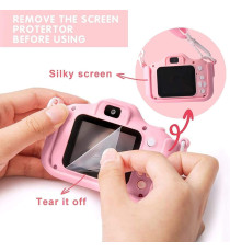 Fotocamera digitale cane X5 blu per bambini  - Risoluzione video 1920x1080 foto: 3264x2448 - 20MP schermo 2" doppia lente Fotocamera digitale cane X5 blu per bambini  - Risoluzione video 1920x1080 foto: 3264x2448 - 20MP schermo 2" doppia lente
