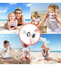 Fotocamera digitale cane X5 blu per bambini  - Risoluzione video 1920x1080 foto: 3264x2448 - 20MP schermo 2" doppia lente Fotocamera digitale cane X5 blu per bambini  - Risoluzione video 1920x1080 foto: 3264x2448 - 20MP schermo 2" doppia lente
