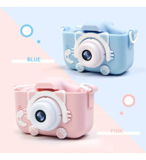Fotocamera digitale cane X5 blu per bambini  - Risoluzione video 1920x1080 foto: 3264x2448 - 20MP schermo 2" doppia lente Fotocamera digitale cane X5 blu per bambini  - Risoluzione video 1920x1080 foto: 3264x2448 - 20MP schermo 2" doppia lente