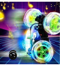 Macchina acrobatica telecomandata stunt car - con luci led ed effetti sonori - max 20 km/h - ruota a 360 gradi fino a 20mt Macchina acrobatica telecomandata stunt car - con luci led ed effetti sonori - max 20 km/h - ruota a 360 gradi fino a 20mt
