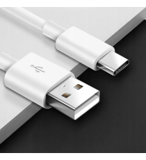 Cavo di ricarica type-c da usb-a a usb-c 1mt 1A bianco - connessione veloce - type-c a usb-a cavo dati High Speed 480 Mbps Cavo di ricarica type-c da usb-a a usb-c 1mt 1A bianco - connessione veloce - type-c a usb-a cavo dati High Speed 480 Mbps