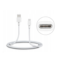 Cavo di ricarica type-c da usb-a a usb-c 2mt 1A bianco - connessione veloce - type-c a usb-a cavo dati High Speed 480 Mbps Cavo di ricarica type-c da usb-a a usb-c 2mt 1A bianco - connessione veloce - type-c a usb-a cavo dati High Speed 480 Mbps