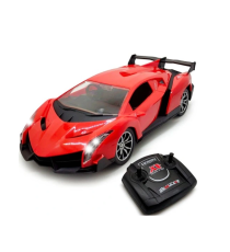 Auto sportiva da corsa telecomandata rossa con fari,apertura verticale sportelli,max 10 km/h,range fino a 20mt macchina Lambo Auto sportiva da corsa telecomandata rossa con fari,apertura verticale sportelli,max 10 km/h,range fino a 20mt macchina Lambo