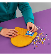 Lego Dots - Patch cucibile - LEGO 41955 Una base flessibile 6x6 e più di 90 tessere colorate ANNI 8+