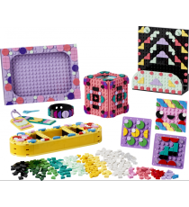 Lego Dots - Toolkit del designer - Motivi - LEGO 41961 10 tele DOTS diverse 2 etichette per messaggi oltre 860 tessere ANNI 8+