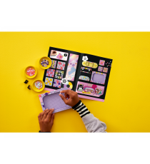 Lego Dots - Toolkit del designer - Motivi - LEGO 41961 10 tele DOTS diverse 2 etichette per messaggi oltre 860 tessere ANNI 8+