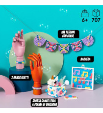 Lego Dots - Family Pack creativo - Unicorno - LEGO 41962 5 basi per scatenare la tua creatività ANNI 6+